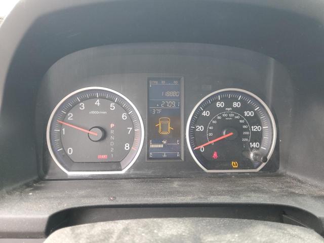 5J6RE4H79AL053257 - 2010 HONDA CR-V EXL WHITE photo 9