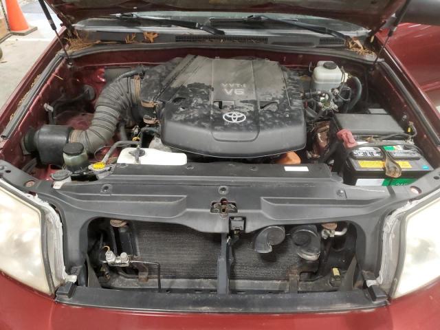 JTEBU14R658051938 - 2005 TOYOTA 4RUNNER SR5 勃艮第红 照片 12