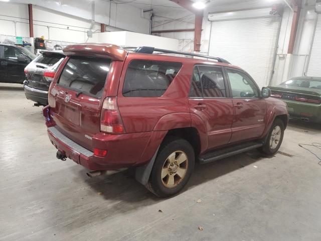 JTEBU14R658051938 - 2005 TOYOTA 4RUNNER SR5 勃艮第红 照片 3