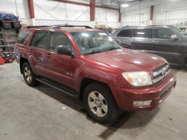 JTEBU14R658051938 - 2005 TOYOTA 4RUNNER SR5 勃艮第红 照片 4