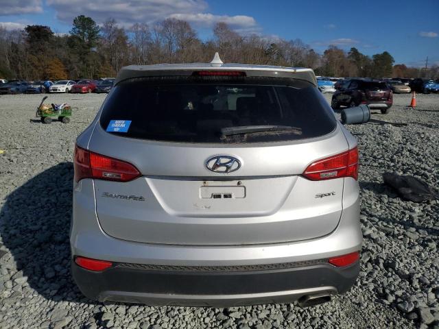 5XYZT3LB4DG073577 - 2013 HYUNDAI SANTA FE S SILVER photo 6