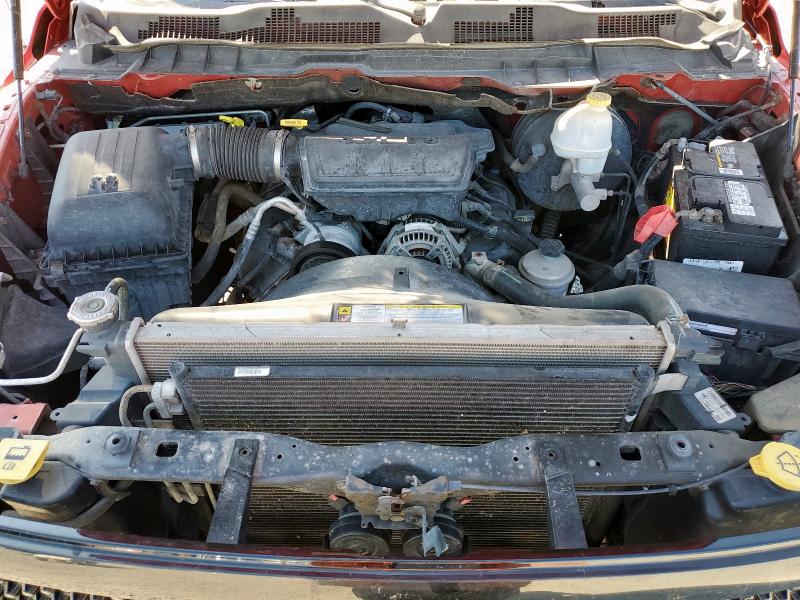 1D7RB1GP7AS225487 - 2010 DODGE RAM 1500 წითელი ფოტო 11