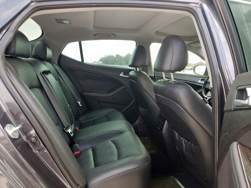 5XXGN4A78FG491900 - 2015 KIA OPTIMA EX GRAY photo 10