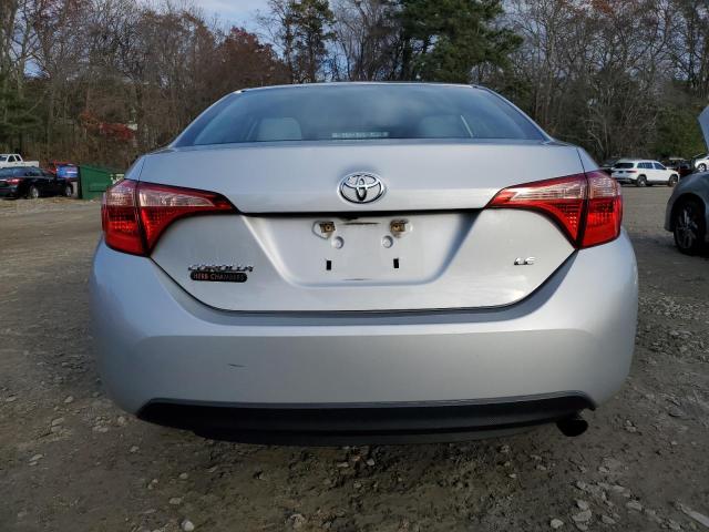 2T1BURHE6JC032122 - 2018 TOYOTA COROLLA L Gümüş foto 6
