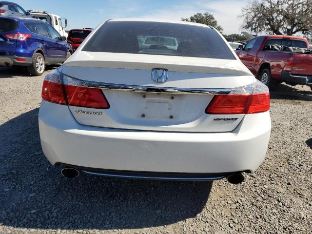 1HGCR2F54DA227663 - 2013 HONDA ACCORD SPORT Ақ фото 6