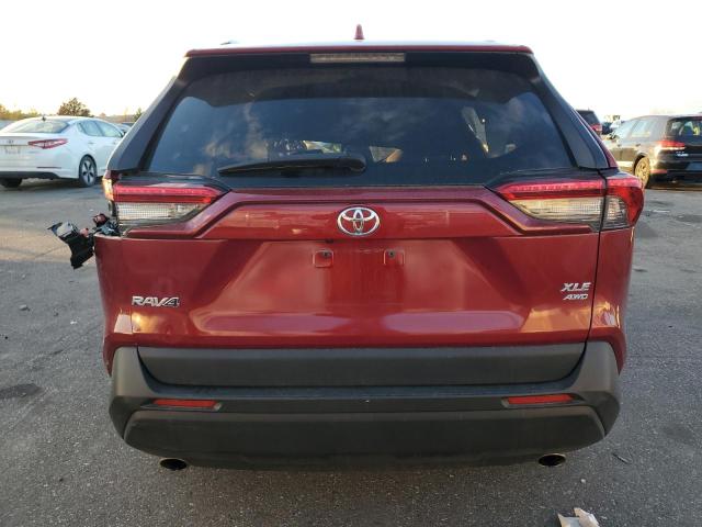 2T3P1RFV1KC023662 - 2019 TOYOTA RAV4 XLE 红色 照片 6
