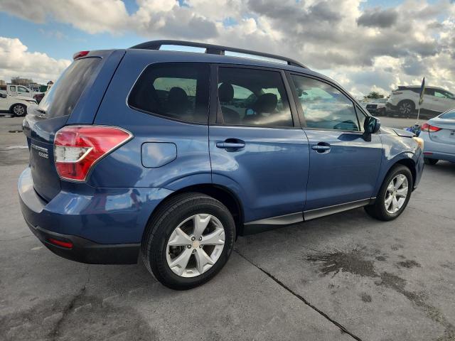 JF2SJADC6EH542052 - 2014 SUBARU FORESTER 2.5I PREMIUM 蓝色 照片 3