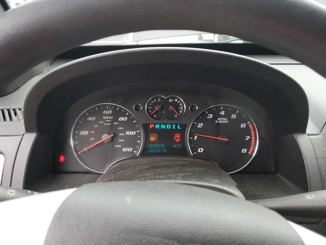 2CNDL13F986314842 - 2008 CHEVROLET EQUINOX LS BLACK photo 9