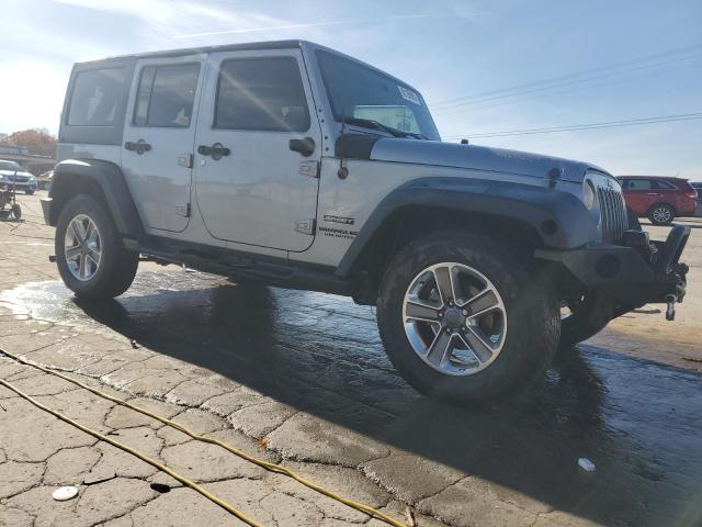 1C4BJWDGXEL253641 - 2014 JEEP WRANGLER U SPORT SILVER photo 4