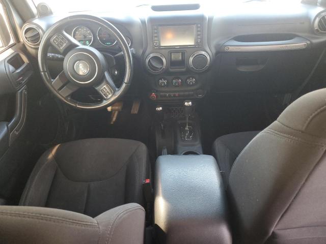 1C4BJWDGXEL253641 - 2014 JEEP WRANGLER U SPORT SILVER photo 8