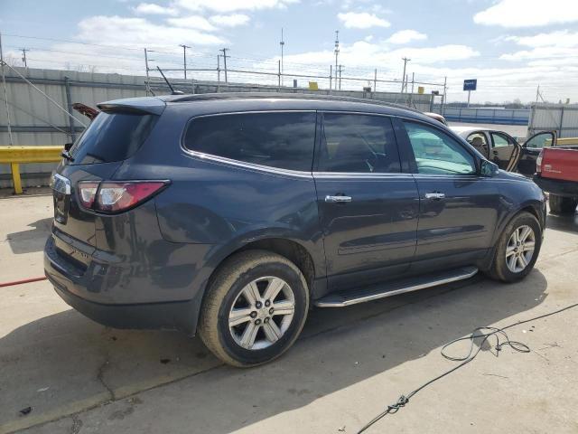 1GNKVGKD0DJ242989 - 2013 CHEVROLET TRAVERSE LT GRAY photo 3