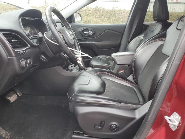 1C4PJMBX0KD431818 - 2019 JEEP CHEROKEE TRAILHAWK BURGUNDY photo 7