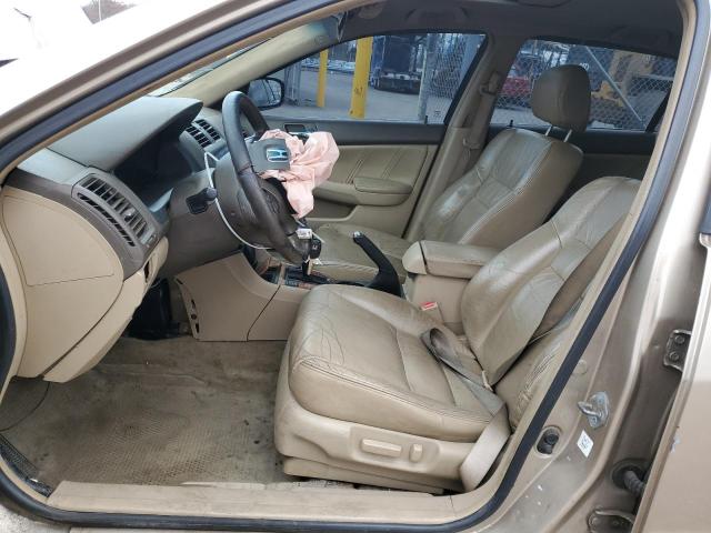 1HGCM56895A132818 - 2005 HONDA ACCORD EX TAN photo 7