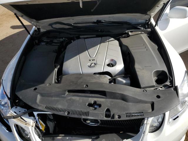 JTHCE96S670009094 - 2007 LEXUS GS 350 WHITE photo 11