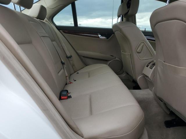 WDDGF5EB6AR129853 - 2010 MERCEDES-BENZ C 300 Ağ foto 10