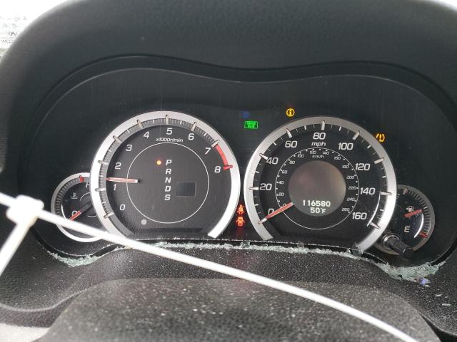 JH4CU2F63AC005300 - 2010 ACURA TSX WHITE photo 9