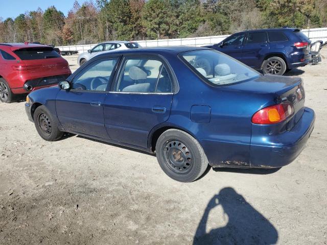 1NXBR12E51Z421618 - 2001 TOYOTA COROLLA CE ლურჯი ფოტო 2