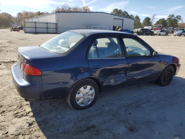 1NXBR12E51Z421618 - 2001 TOYOTA COROLLA CE ლურჯი ფოტო 3