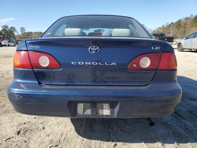 1NXBR12E51Z421618 - 2001 TOYOTA COROLLA CE ლურჯი ფოტო 6