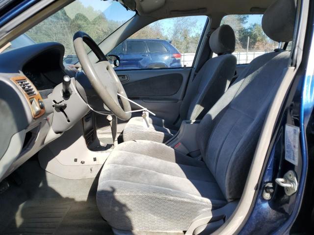 1NXBR12E51Z421618 - 2001 TOYOTA COROLLA CE ლურჯი ფოტო 7