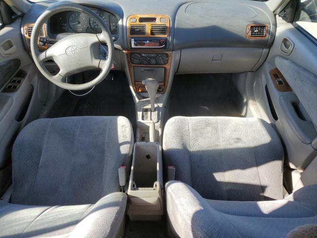 1NXBR12E51Z421618 - 2001 TOYOTA COROLLA CE ლურჯი ფოტო 8