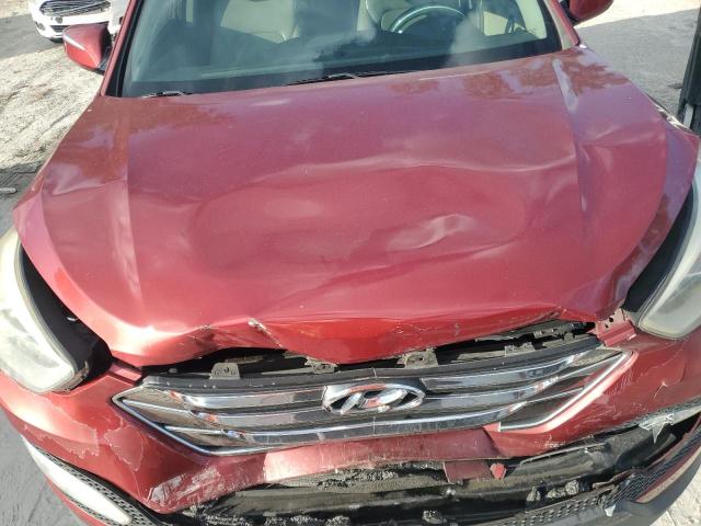 5XYZU3LB8DG081596 - 2013 HYUNDAI SANTA FE S RED photo 12