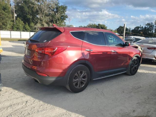 5XYZU3LB8DG081596 - 2013 HYUNDAI SANTA FE S RED photo 3