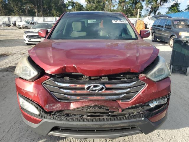 5XYZU3LB8DG081596 - 2013 HYUNDAI SANTA FE S RED photo 5