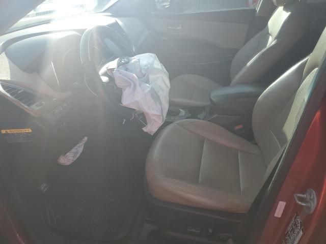 5XYZU3LB8DG081596 - 2013 HYUNDAI SANTA FE S RED photo 7