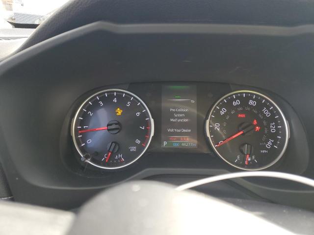 2T3F1RFV2NW327260 - 2022 TOYOTA RAV4 LE ვერცხლისფერი ფოტო 9