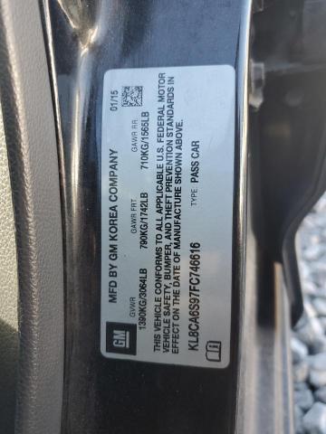 KL8CA6S97FC746616 - 2015 CHEVROLET SPARK LS Қара фото 12