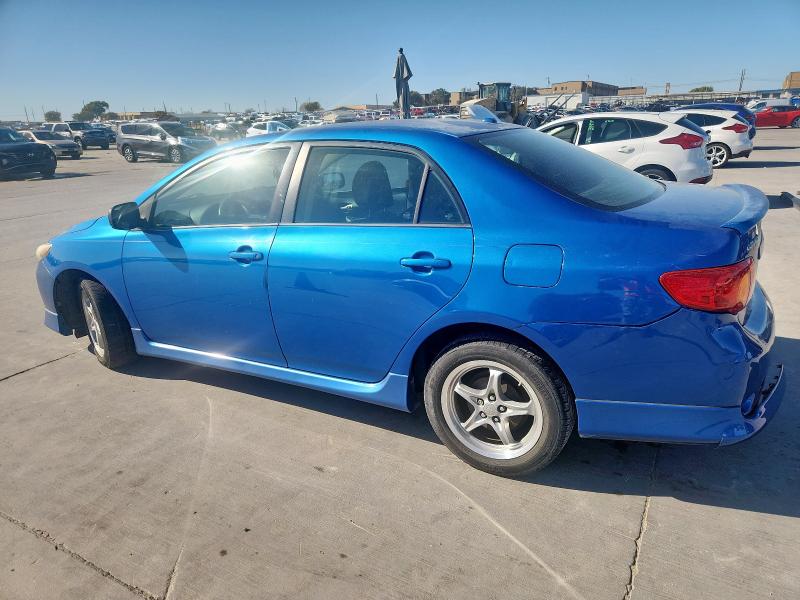 1NXBU40E19Z042596 - 2009 TOYOTA COROLLA BASE أزرق صورة 2