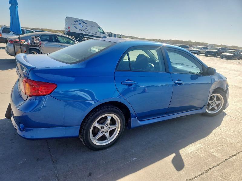 1NXBU40E19Z042596 - 2009 TOYOTA COROLLA BASE أزرق صورة 3