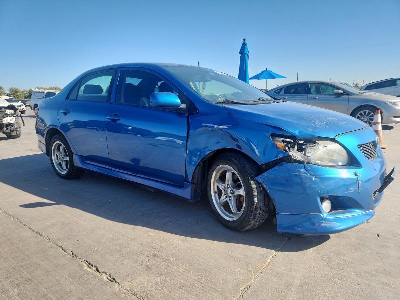 1NXBU40E19Z042596 - 2009 TOYOTA COROLLA BASE أزرق صورة 4