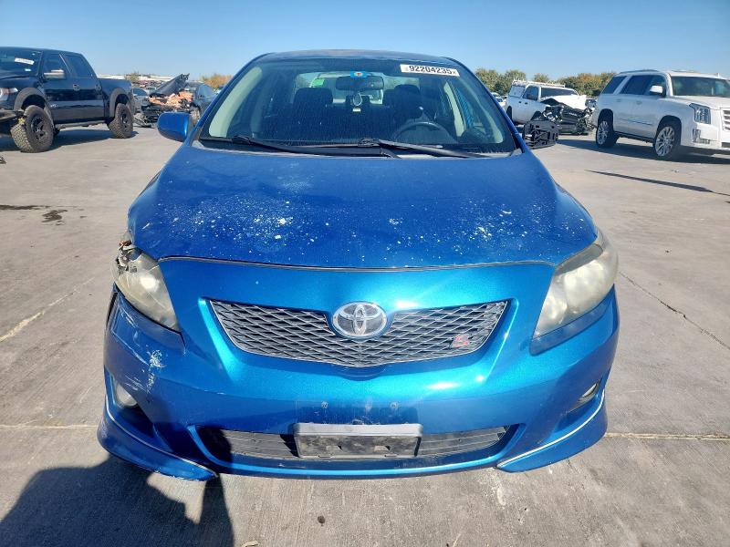 1NXBU40E19Z042596 - 2009 TOYOTA COROLLA BASE أزرق صورة 5