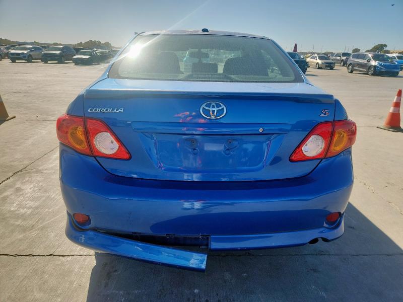 1NXBU40E19Z042596 - 2009 TOYOTA COROLLA BASE أزرق صورة 6