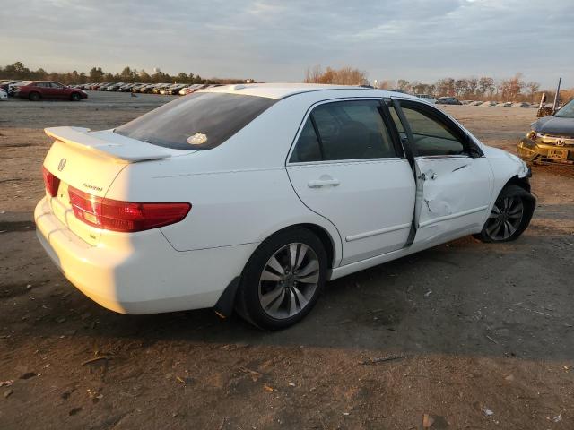 1HGCM56885A065368 - 2005 HONDA ACCORD EX WHITE photo 3