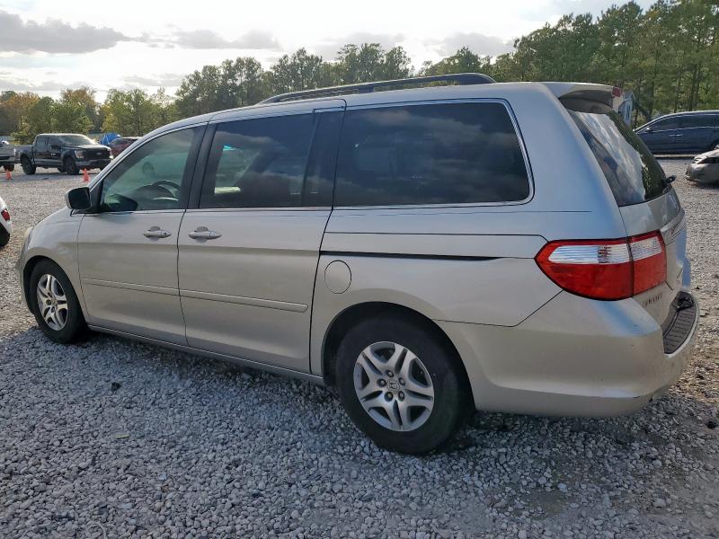 5FNRL38437B428440 - 2007 HONDA ODYSSEY EX Արծաթագույն լուսանկար 2