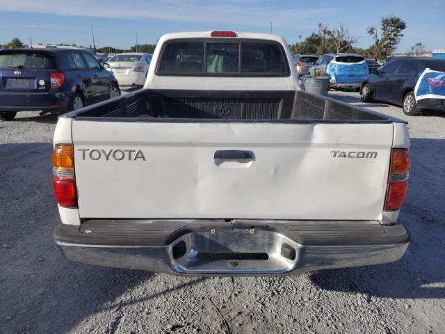 5TEVL52N11Z828059 - 2001 TOYOTA TACOMA XTRACAB WHITE photo 6
