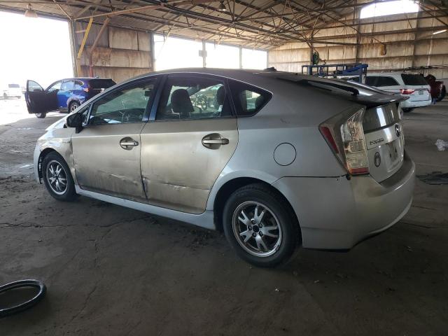 JTDKN3DU9A0094423 - 2010 TOYOTA PRIUS SILVER photo 2