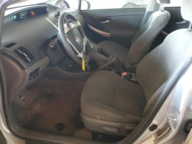 JTDKN3DU9A0094423 - 2010 TOYOTA PRIUS SILVER photo 7