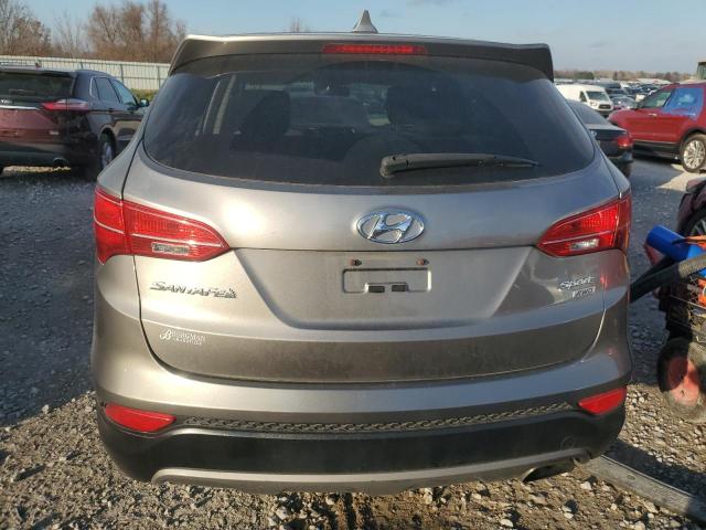 5XYZTDLB8GG367638 - 2016 HYUNDAI SANTA FE S GRAY photo 6