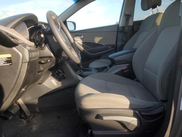 5XYZTDLB8GG367638 - 2016 HYUNDAI SANTA FE S GRAY photo 7