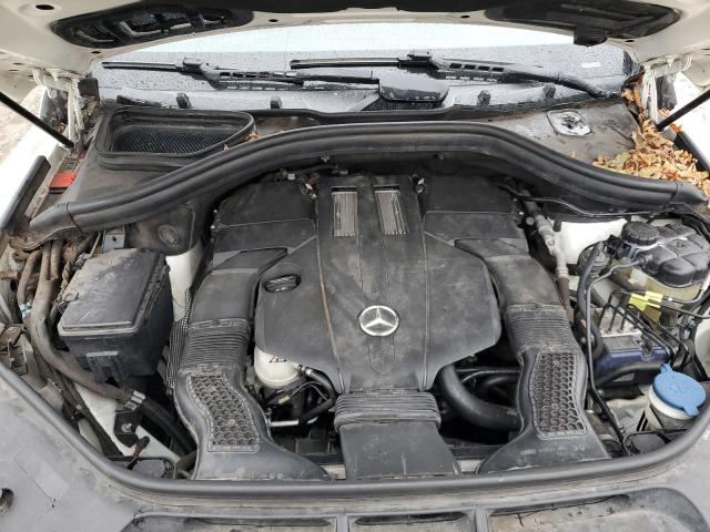 4JGDF6EEXFA535178 - 2015 MERCEDES-BENZ GL 450 4MATIC WHITE photo 12