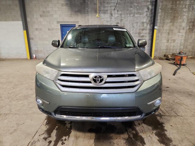 5TDBK3EH8BS062877 - 2011 TOYOTA HIGHLANDER BASE أخضر صورة 5