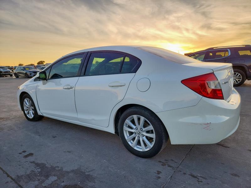 2HGFB2F9XCH322751 - 2012 HONDA CIVIC EXL Ağ foto 2