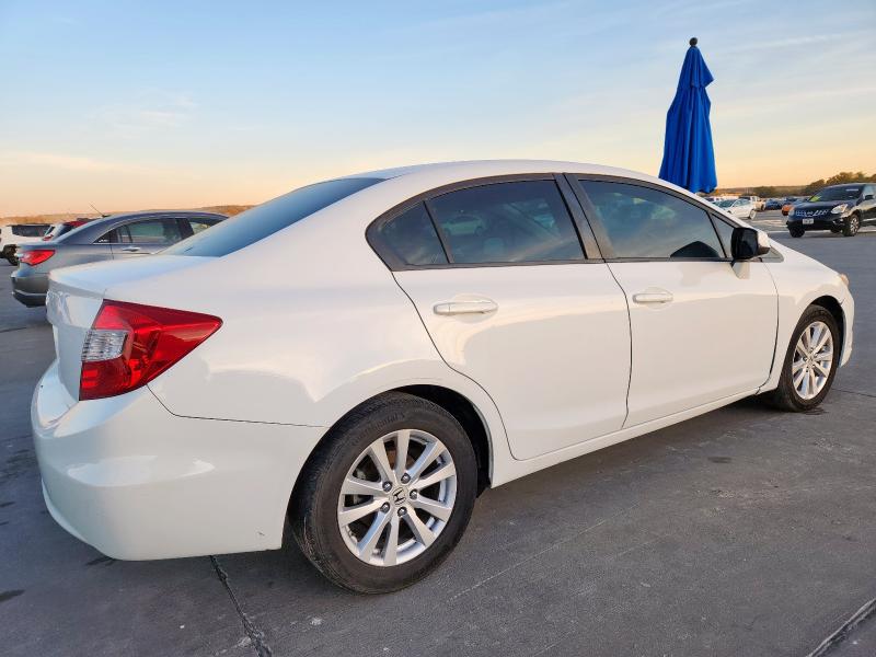 2HGFB2F9XCH322751 - 2012 HONDA CIVIC EXL Ağ foto 3