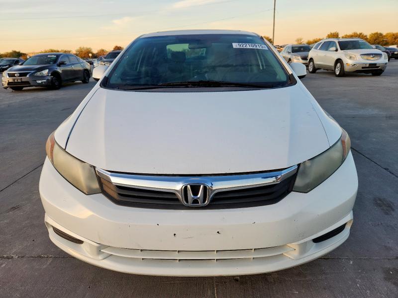 2HGFB2F9XCH322751 - 2012 HONDA CIVIC EXL Ağ foto 5