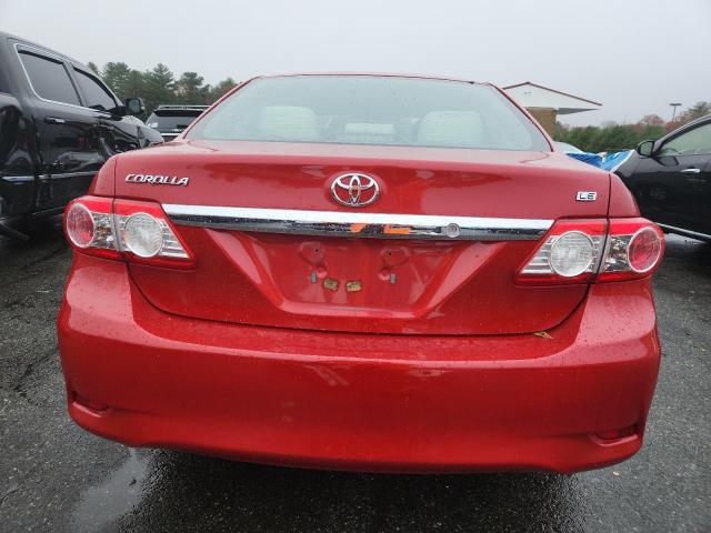 5YFBU4EE7DP146075 - 2013 TOYOTA COROLLA BASE Червоний фото 6