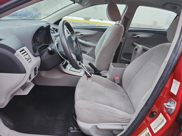 5YFBU4EE7DP146075 - 2013 TOYOTA COROLLA BASE Червоний фото 7